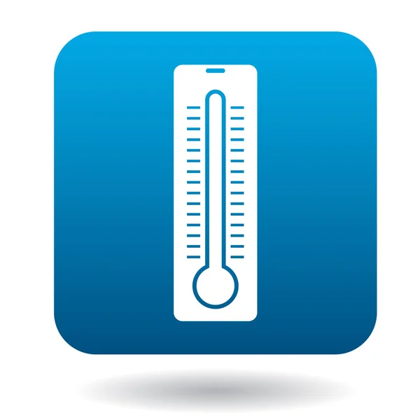 Θερμόμετρο εικόνα σε απλό στιλ — Διανυσματικό Αρχείο