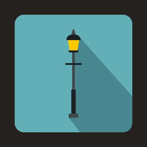Lantern icon, flat style — Stock Vector