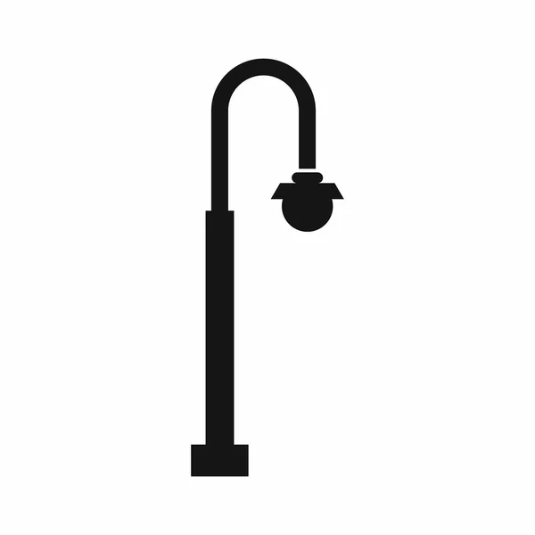 Dlouhé Lucerna ikona, jednoduchý styl — Stockový vektor