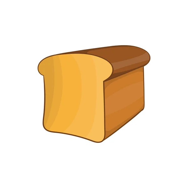Bread icon in cartoon style — Stock Vector
