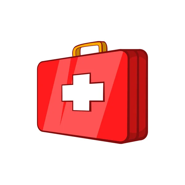 Icona del kit di pronto soccorso in stile cartone animato — Vettoriale Stock