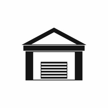 Yeni garaj simgesi, basit tarzı