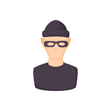 Haydut simgesi, karikatür tarzı