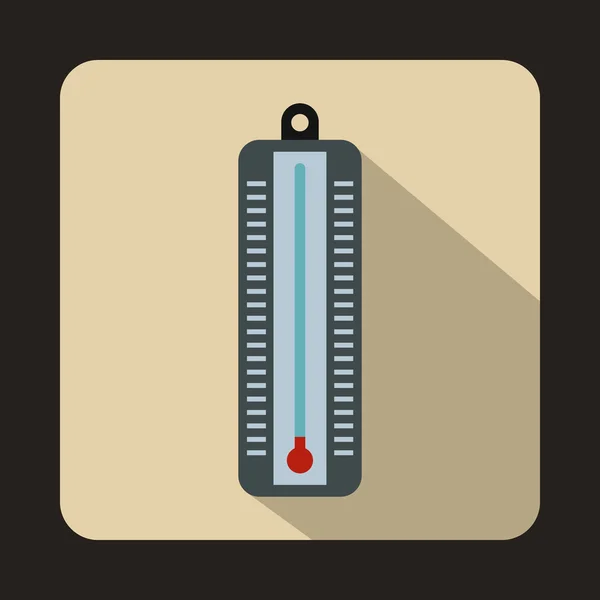 Thermometer indicates low temperature icon — Stock Vector