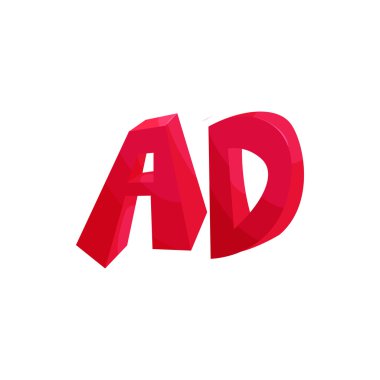 Harf Ad simgesi, karikatür tarzı