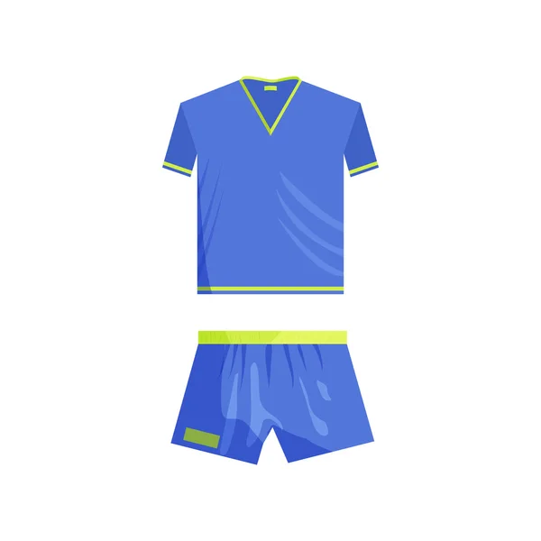 Ikone der Sportuniformen, Cartoon-Stil — Stockvektor