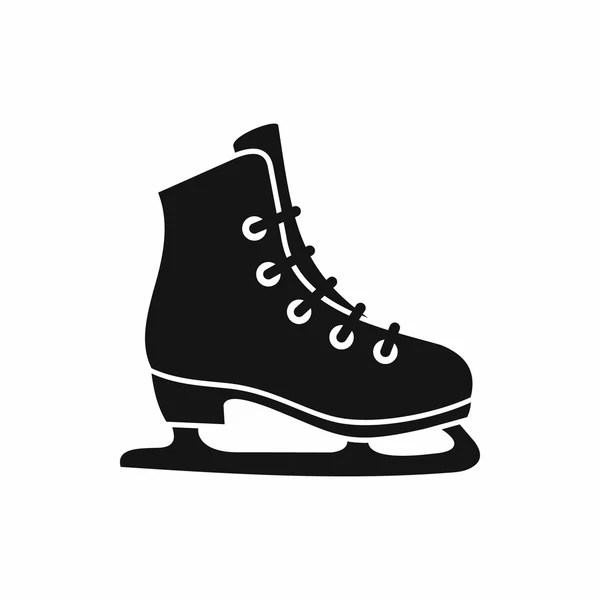 Icône de patins, style simple — Image vectorielle