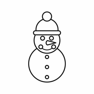 Kardan adam simgesi, anahat stili