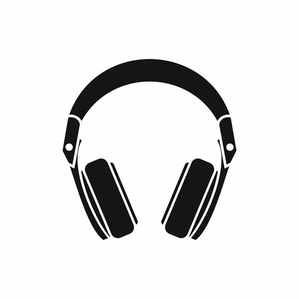 Icono de auriculares, estilo simple — Archivo Imágenes Vectoriales