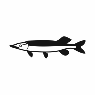 Saury simgesi, basit tarzı