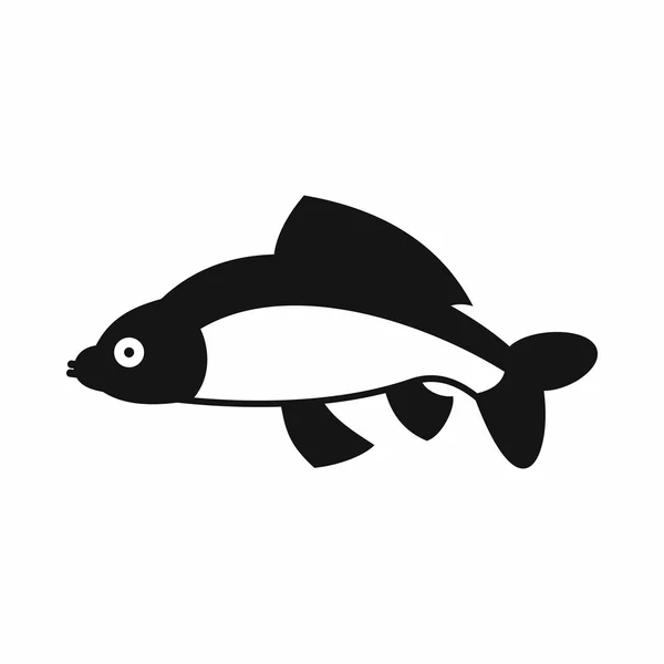 Ícone de peixe, estilo simples —  Vetores de Stock