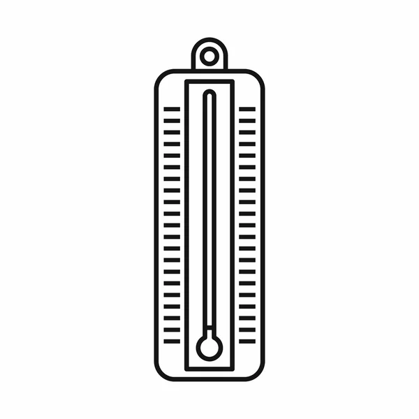 Thermometer indicates low temperature icon — Stock Vector