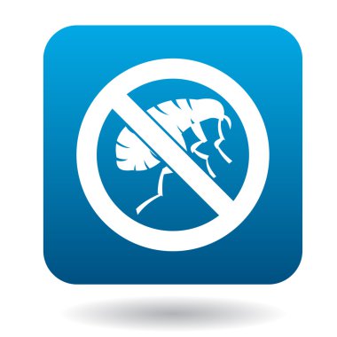 Pire simgesi, basit tarzı yasaklanması işareti