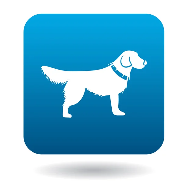 Icône pour chien, style simple — Image vectorielle