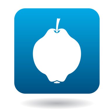 Düz stil simgesinde Ayva