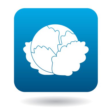 Düz stil simgesinde lahana