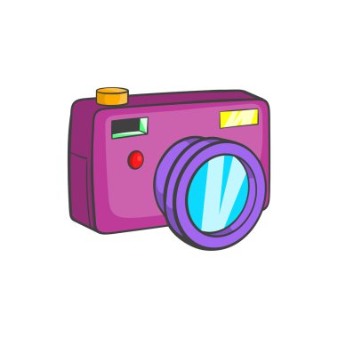 Kamera simgesi, karikatür tarzı