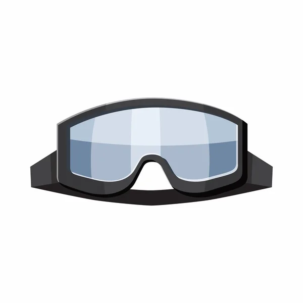 Militärbrillen-Ikone, Cartoon-Stil — Stockvektor