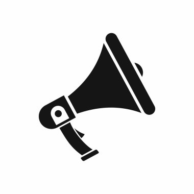 Megafon simgesi, basit tarzı