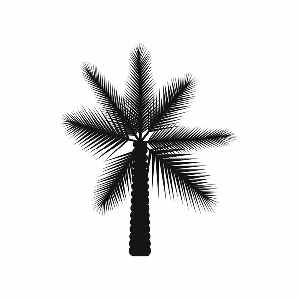 Grande icona della palma, stile semplice — Vettoriale Stock