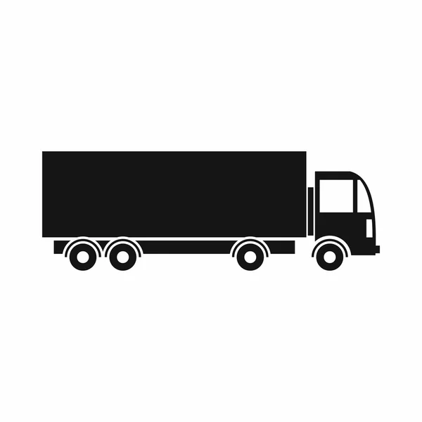 Ícone do caminhão, estilo simples — Vetor de Stock