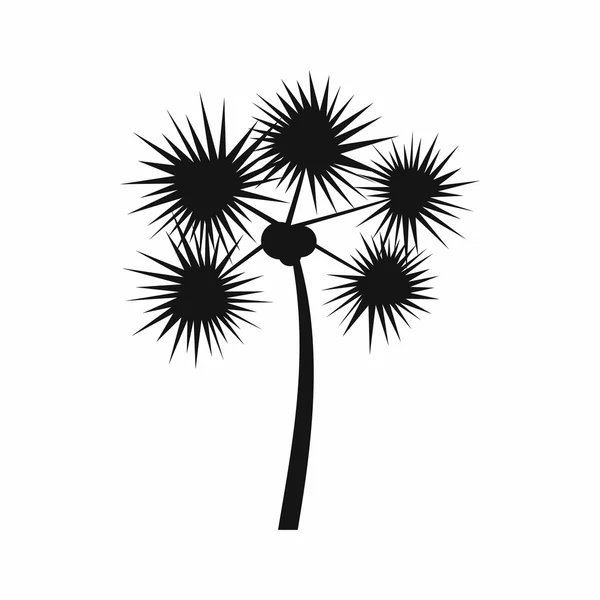 Icono de Palm Chamaerops, estilo simple — Vector de stock