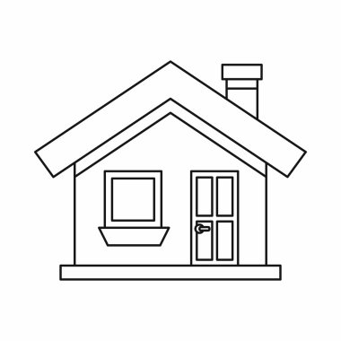 Anahat stili bir baca simgeyle yazlık