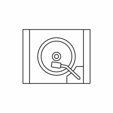 Anahat tarzı HDD simgesi