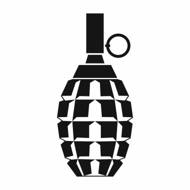 El bombası simgesi, basit tarzı