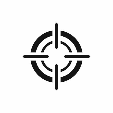 Hedef simgesini, basit tarzı