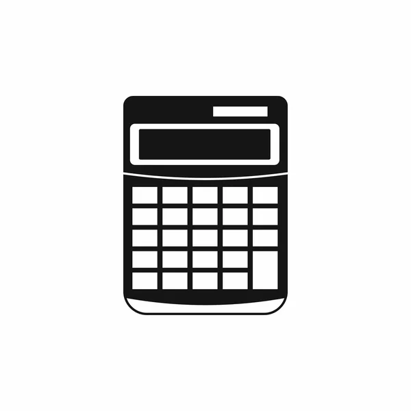 Calculator icon, simple style — Stock Vector