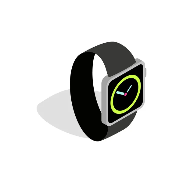 Zegarek na rękę ikona, izometryczny styl 3d — Wektor stockowy