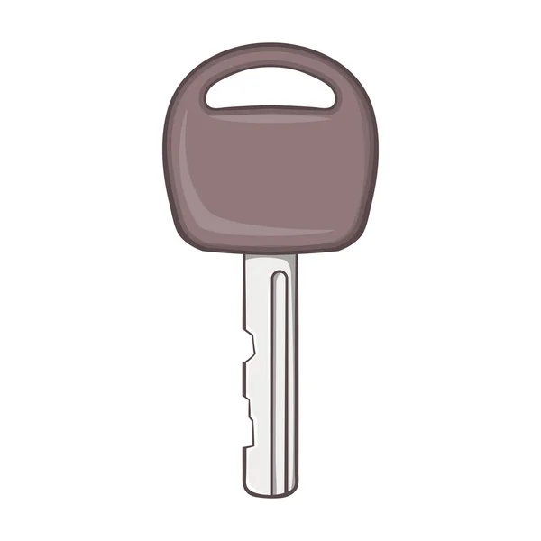 Car key icon in cartoon style — Stock Vector