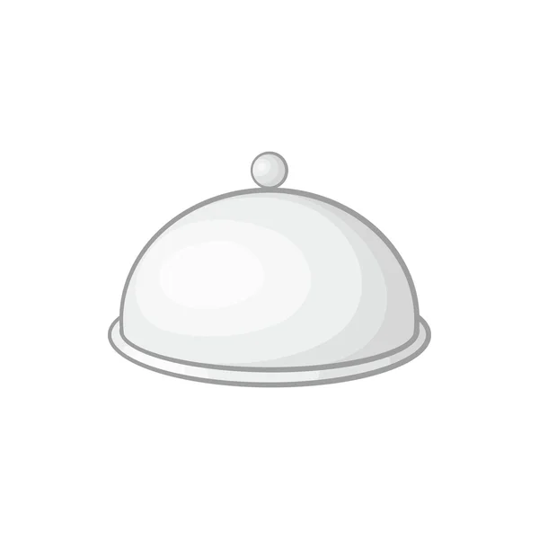 Icono de cloche restaurante, estilo de dibujos animados — Vector de stock