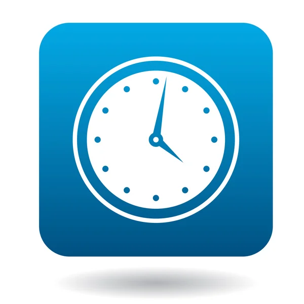 Icono de reloj de oficina, estilo simple — Vector de stock