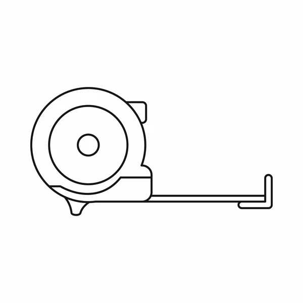 Bau-Roulette-Symbol, Umrissstil — Stockvektor