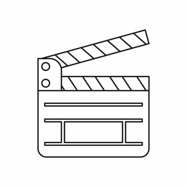 Clapperboard simgesi, özet biçimi