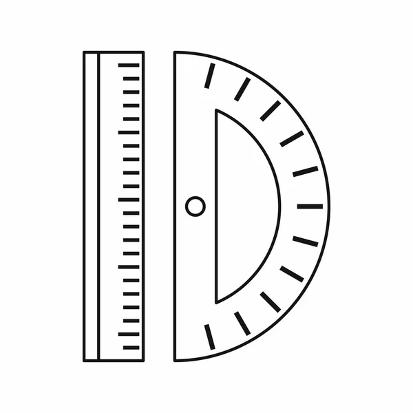 Liniensymbol, Umrissstil — Stockvektor