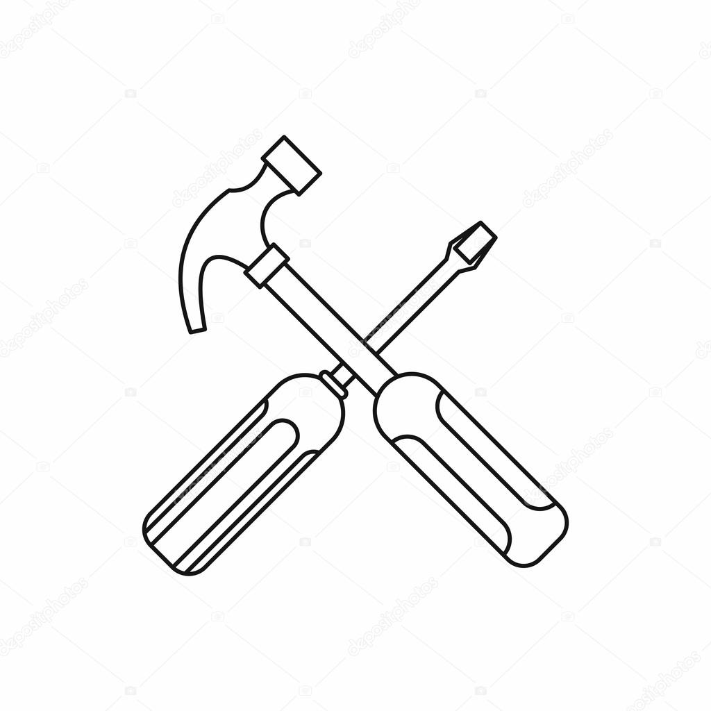 hammer screwdriver