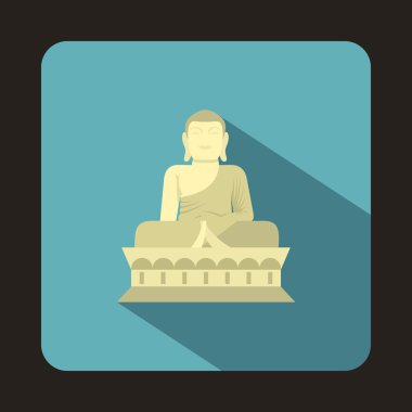 Buddha, Güney Kore simgesi, düz stil oturan