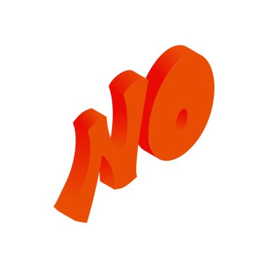 Herhangi bir yazma simge, izometrik 3d stili