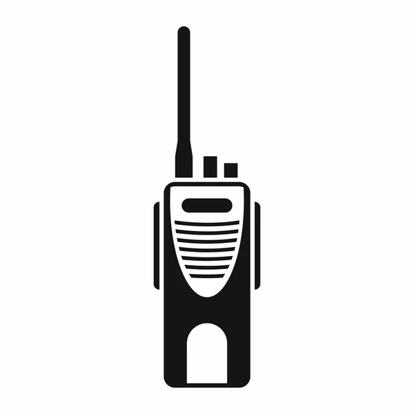 Radio transmitter icon, simple style — Stock Vector