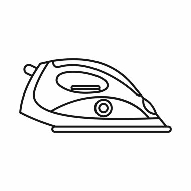 Elektrik demir simgesi, anahat stili