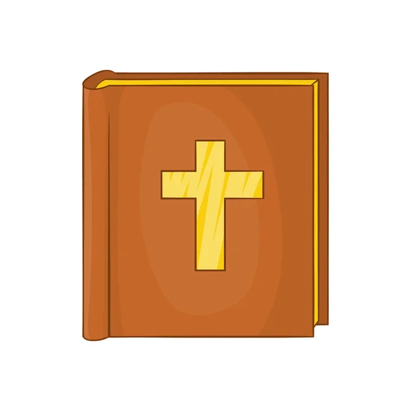 Bible icon in cartoon style — Stock Vector