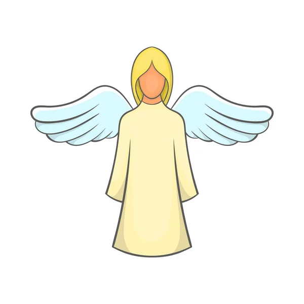 Angel icon in cartoon style — Stock Vector