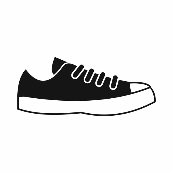 Sneakers icona, stile semplice — Vettoriale Stock