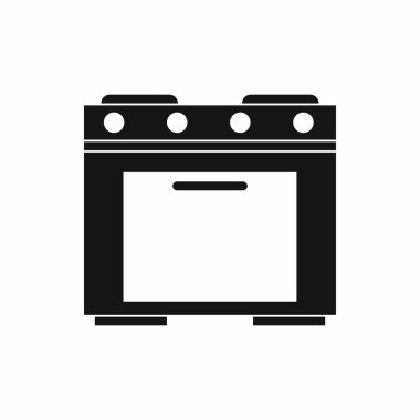 Gaz Soba simgesi, basit tarzı