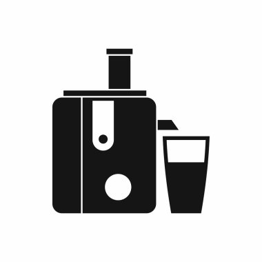 Juicer icon, simple style clipart