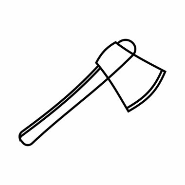 Balta simgesi, anahat stili