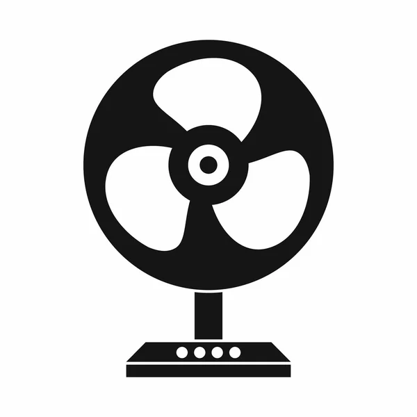 Icona del ventilatore, stile semplice — Vettoriale Stock